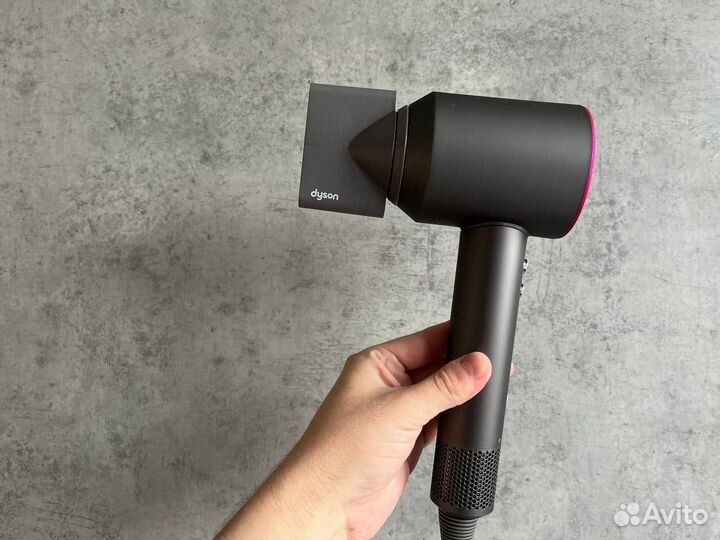 Фен Dyson Supersonic HD08. Все гравировки. Розовый