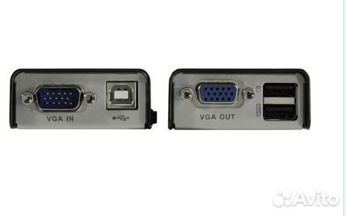 KVM(квм) -удлинитель aten CE100