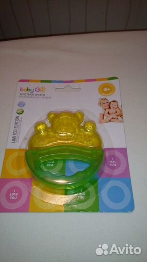 Массажер для десен- прорезыватель с водой