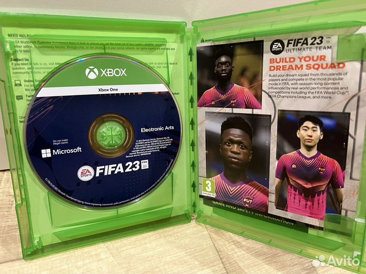 Fifa 23 на Xbox one диск