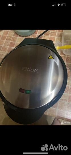 Вафельница kitfort