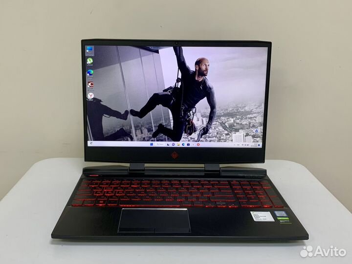 Игровой ноутбук HP Omen i5-9300h/GTX1650m/DDR4 8,0