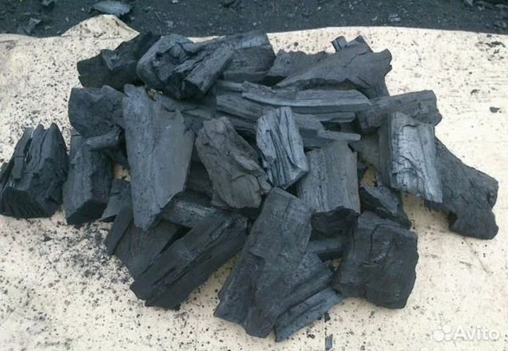 Уголь древесный из Берёзы крупный 10 кг