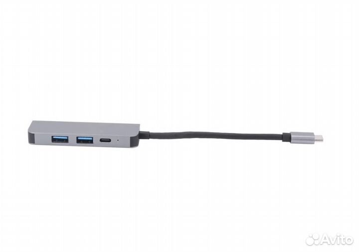 Адаптер Type-C на hdmi-USB 3.1 Type-C-2x USB 3.0