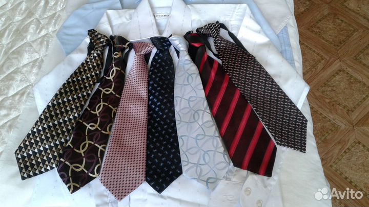 Детские рубашки, галстуки