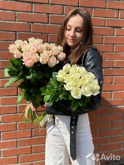 Розы в Новосибирске с доставкой штучно