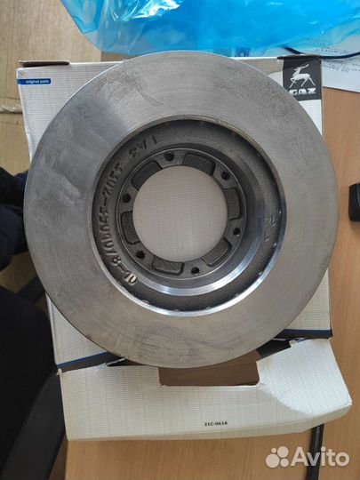 Тормозные диски передние газель