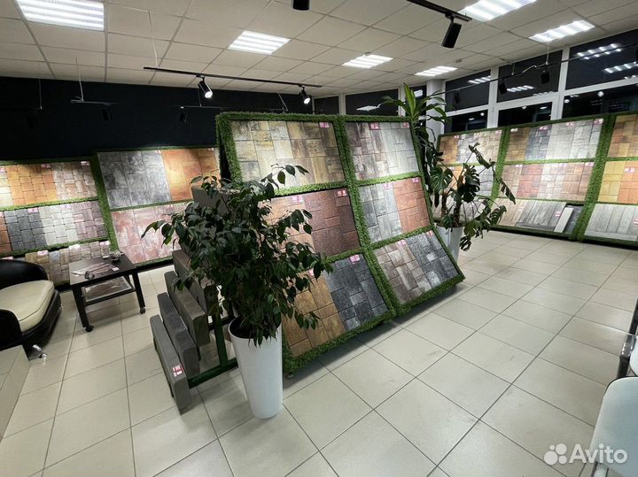 Брусчатка тротуарная плитка от 120 м2