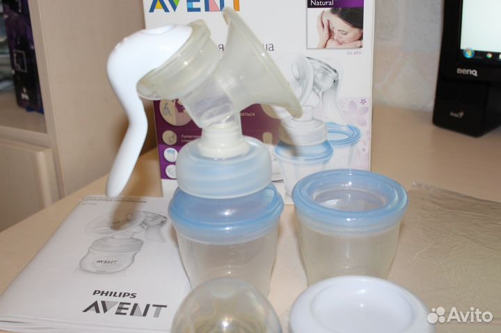 Ручной молокоотсос Avent natural