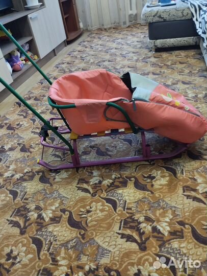 Коляска санки