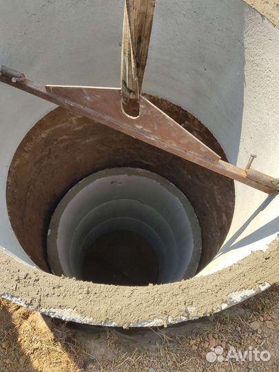 Септик из бетонных колец под ключ