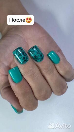 Маникюр гель лак