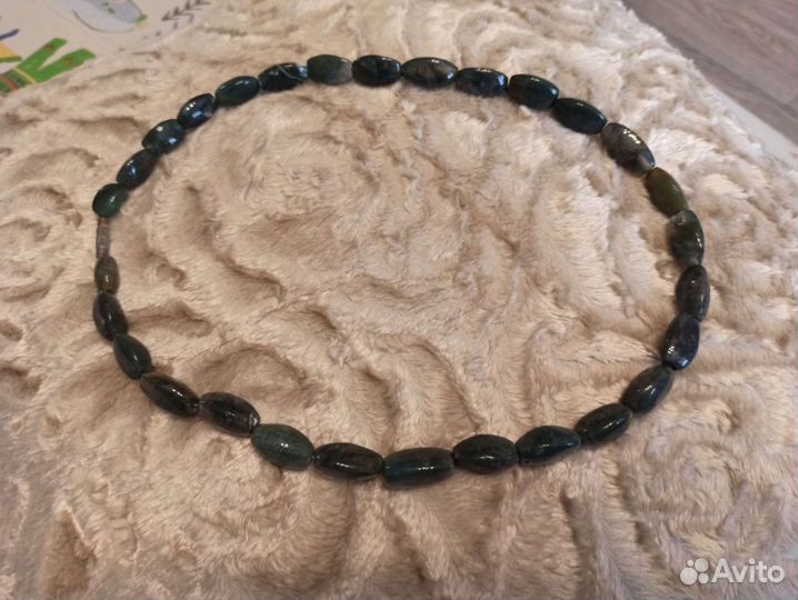 Бусы из нефрита 59 см