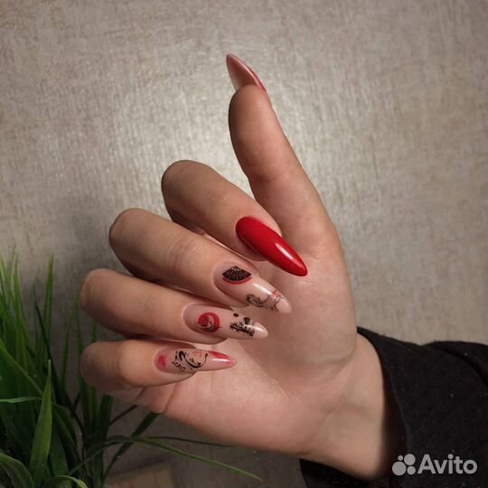 Маникюр с укреплением