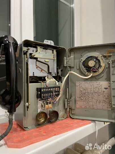 Таксофон GSM с симкой /Ест 2коп СССР /Звонит/Амт69