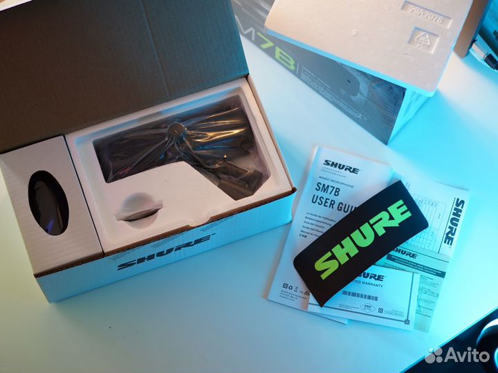 Микрофон Shure SM7b Мексика (новый)