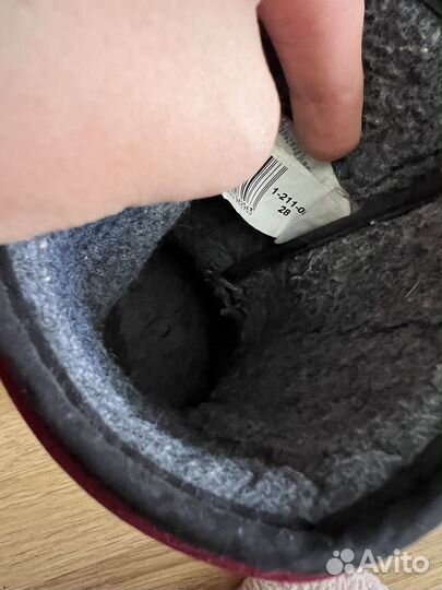 Сапоги зимние детские kuoma 28