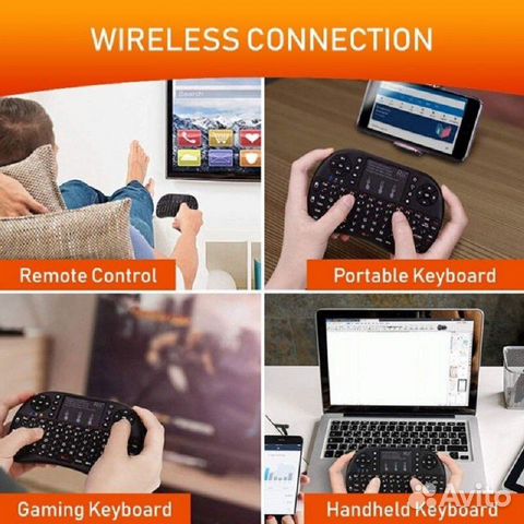 Новая беспроводная универсальная клавиатура