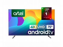 Телевизор Artel UA75H3502 (75 дюймов, Android)