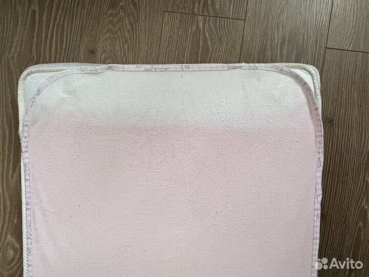 Матрас детский 120/60 б/у кокос + наматрасник