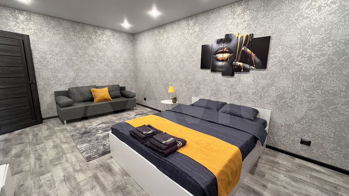 1-к. квартира, 37 м², 2 кровати