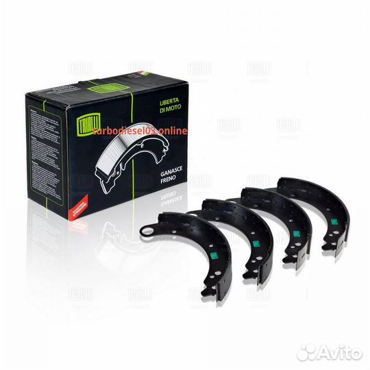 Колодки торм. для а/м УАЗ 469 барабан. (GF 233) GF233 trialli