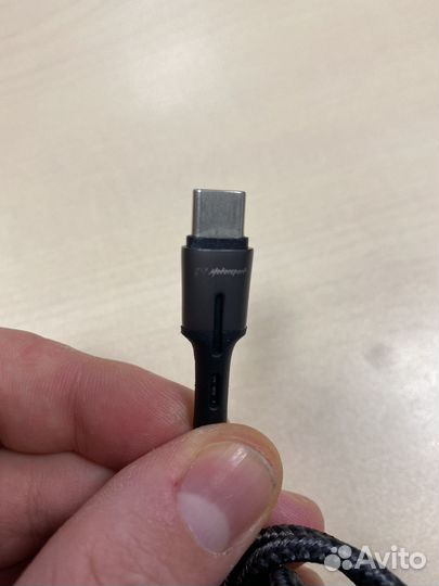 Кабель быстрой зарядки lightning type c