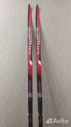 Лыжи Salomon с ботинками