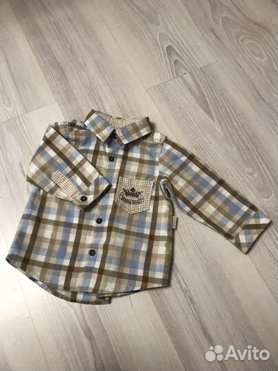 Рубашка для мальчика 80