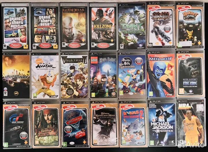 Игры Psp - Nfs, Tekken, Fifa