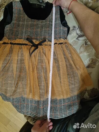 Платье шерстяной для девочки