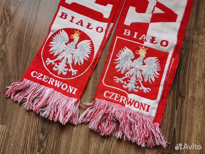 Шарф сборная Польша Bialo Czerwoni