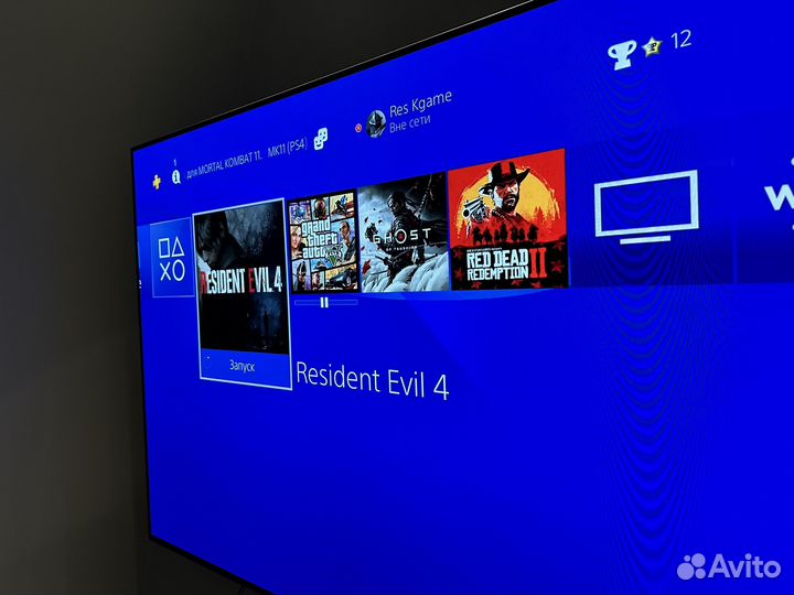 Sony PS4 Slim 1Tb / 3я ревизия / игры