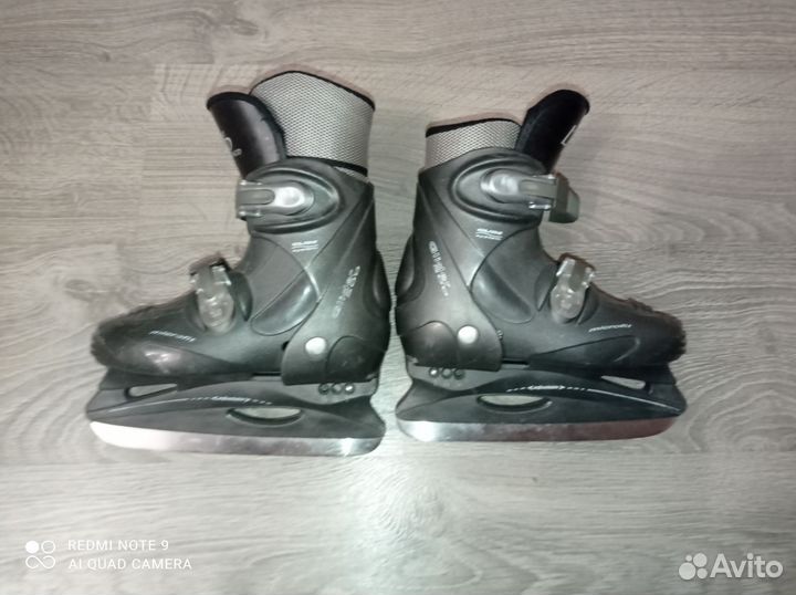 Коньки хокейные раздвижные детские