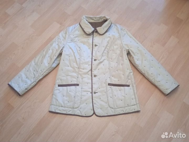 52р новая куртка двусторонняя демисезон