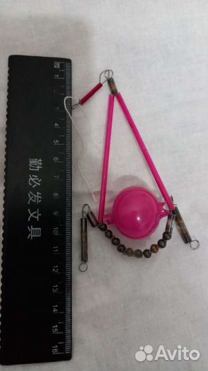 Елочные игрушки из стекляруса СССР комплект 6 шт