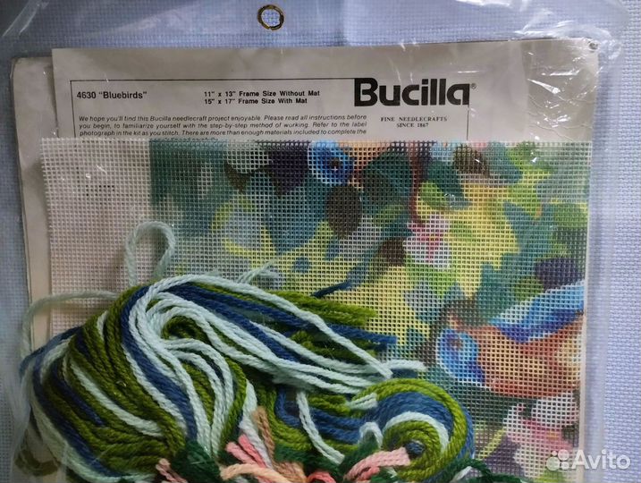 Набор для вышивания Bucilla, 1990г. Сборка США