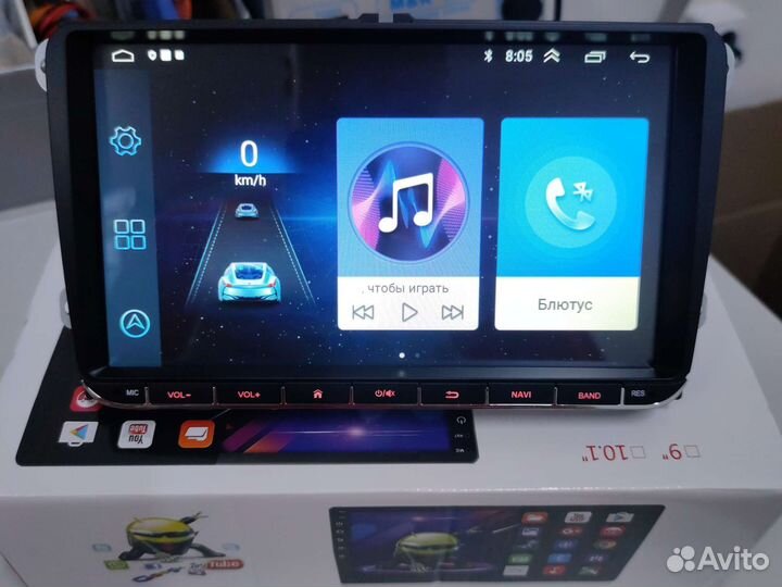 Штатная магнитола VW 1/16, Polo/Tiguan и т.д