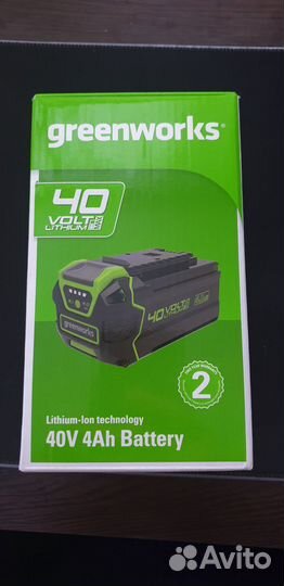 Снегоуборщик аккумуляторный Greenworks GD40SSK4,40