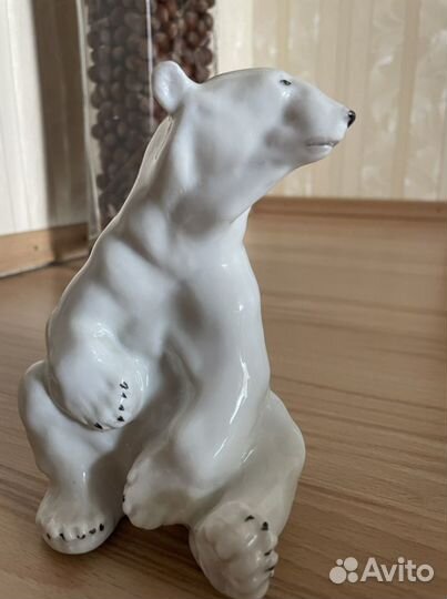 Медведи статуэтка фарфор лфз