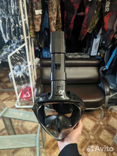 Маска для плавания полнолицевая 