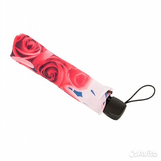 Зонт автомат женский Прочный складной в три сложен