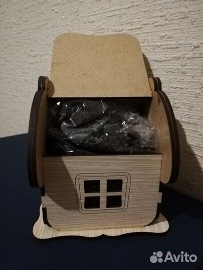 Чайный домик дерево для хранения,поделок,интерьера