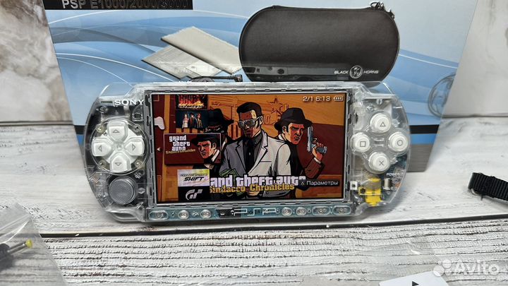 Игровая приставка sony psp 3006 64gb+80 игр