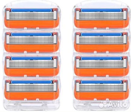 Сменные кассеты Gillette Fusion 8 шт