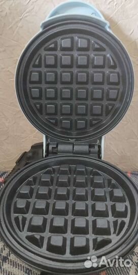 Вафельница Valben VAL-WP-MK03-GR, голубой