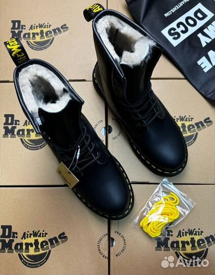 Ботинки Dr Martens 1460 зимние