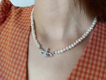 Ожерелье Vivienne Westwood mini bas pearl choker