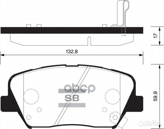 SP1545 SP1545 Sangsin brake