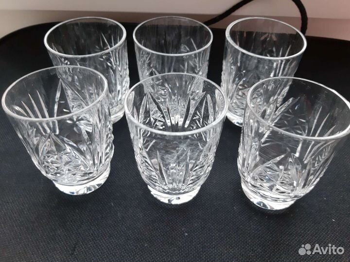 Стопки хрустальные СССР